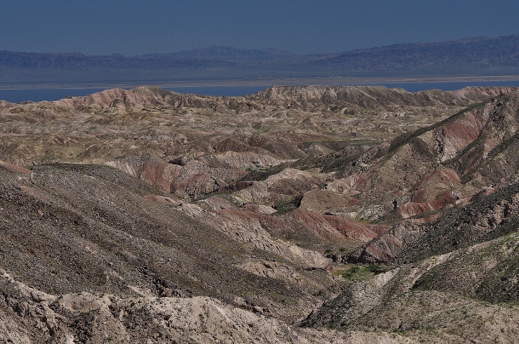 badland-type terrain
